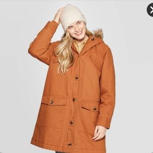 Women's Twill Parka - Size Large